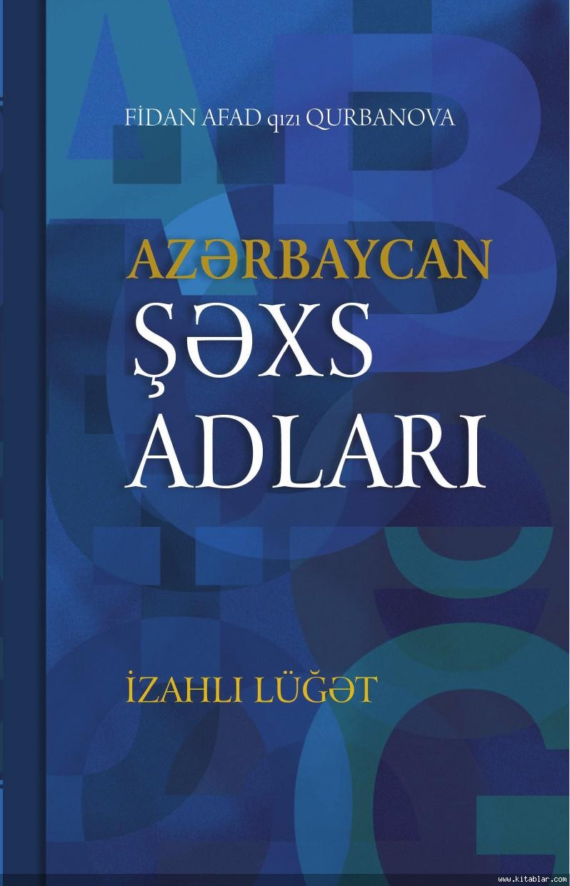 Azərbaycan şəxs adları izahlı lüğət