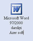 Microsoft Word 97/2000 dərsliyi